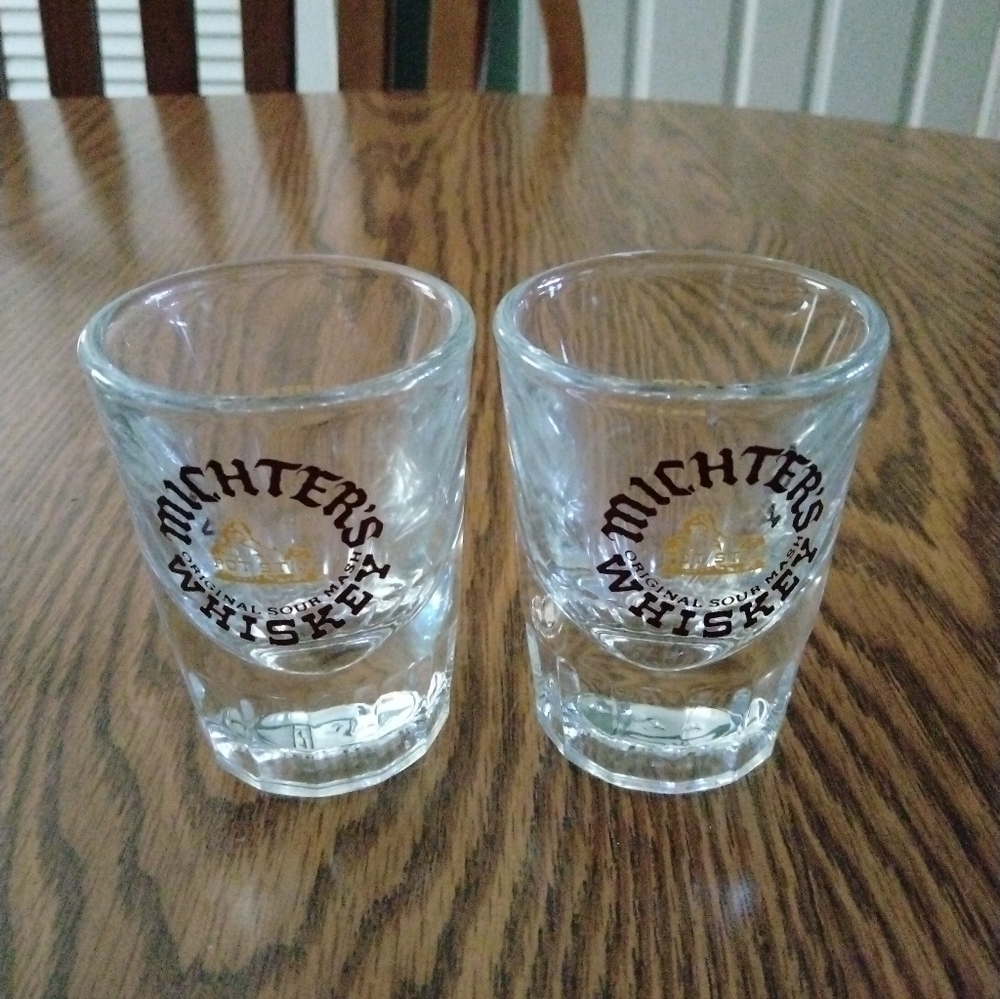 Michter's Whiskey Double Shot Glasses
